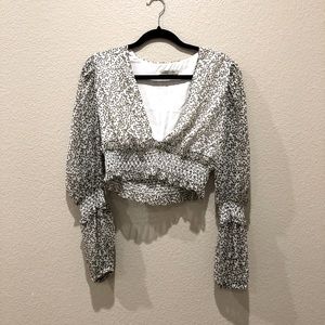 The East Order Floral Blouse